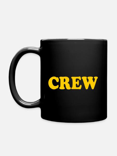 Crew - Tasse einfarbig - Schwarz