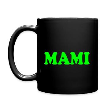 Mami - Full Colour Mug - black - Left