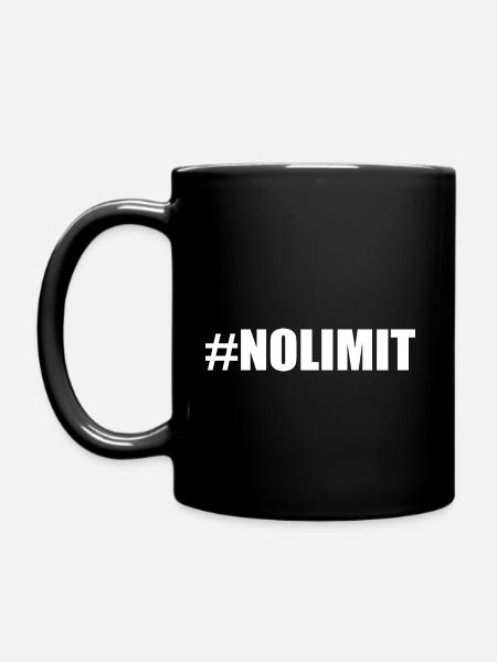 No limit - Tasse einfarbig - Schwarz