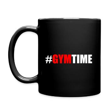 Gym - Full Colour Mug - black - Left