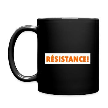 Résistance - Mug uni - noir - Gauche