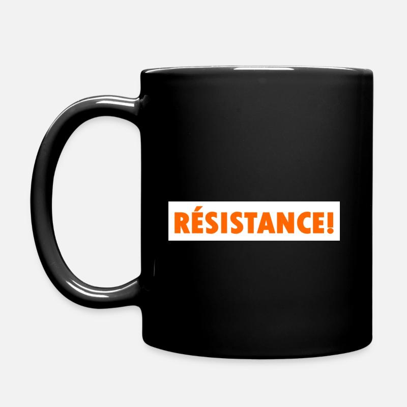 Résistance - Tasse einfarbig - Schwarz