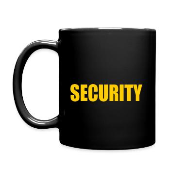 Security - Full Colour Mug - black - Left