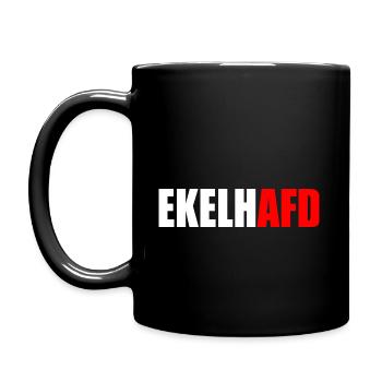 ekelhafd - Tasse einfarbig - Schwarz - Links