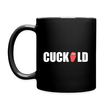 Cuckold - Full Colour Mug - black - Left