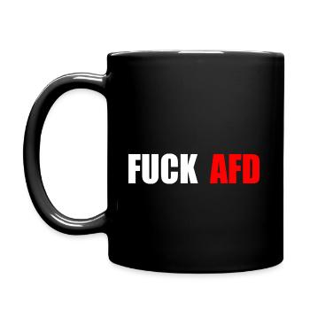 Fuck afd - Full Colour Mug - black - Left