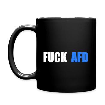 Fuck afd - Full Colour Mug - black - Left