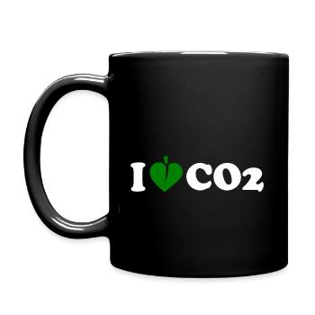 I love co2 - Full Colour Mug - black - Left