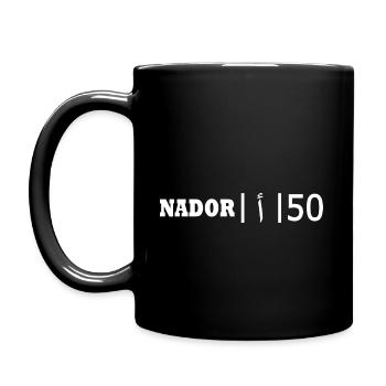 Nador kennzeichen ا 50 - Tasse einfarbig - Schwarz - Links