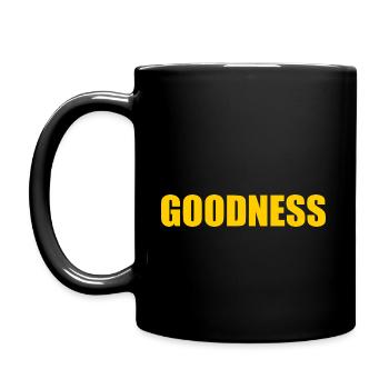 goodness - Tasse einfarbig - Schwarz - Links