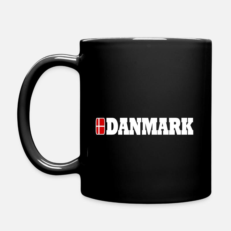 Denmark - Full Colour Mug - black