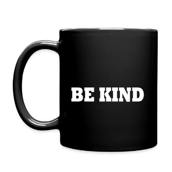 Be kind - Full Colour Mug - black - Left
