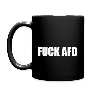 Fuck afd - Full Colour Mug - black - Left
