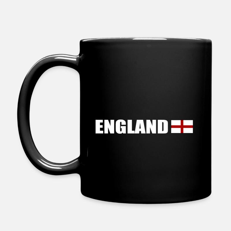 England - Full Colour Mug - black
