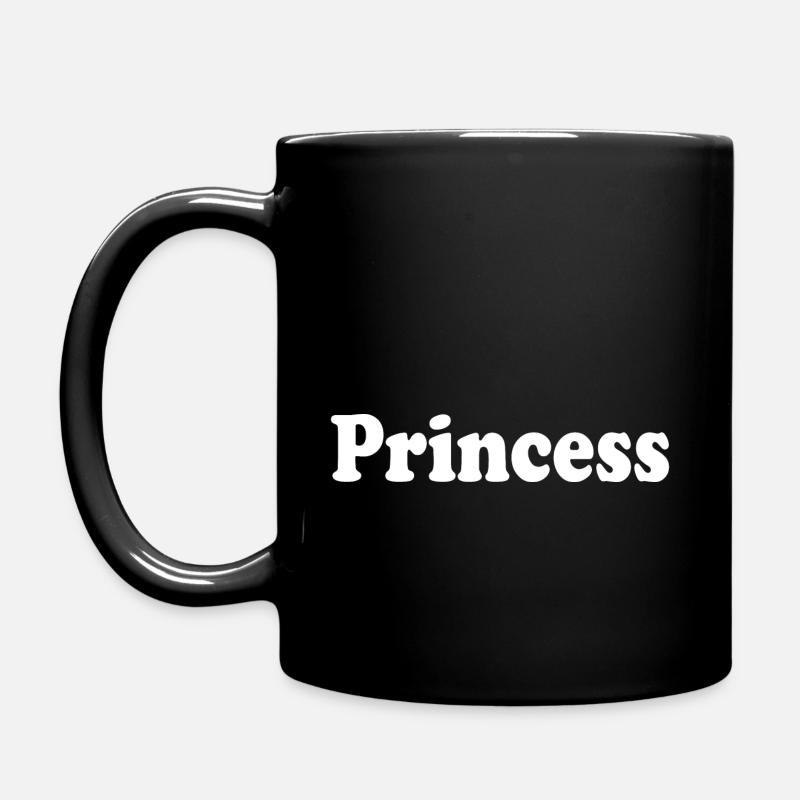 Princess - Tasse einfarbig - Schwarz