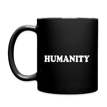 Humanity - Full Colour Mug - black - Left