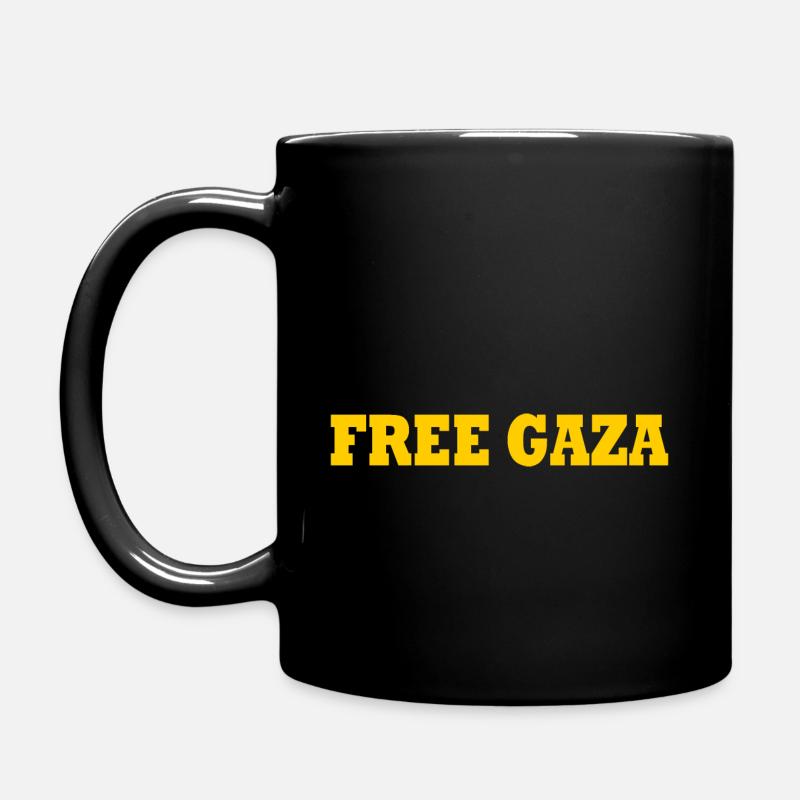 Free palestine - Mug uni - noir