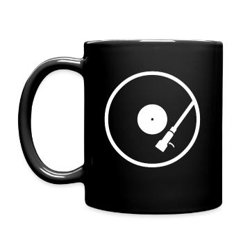 Vinyl - Tasse einfarbig - Schwarz - Links