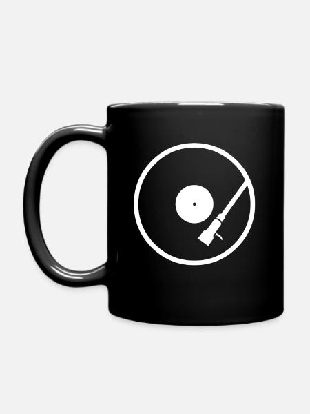 Vinyl - Tasse einfarbig - Schwarz