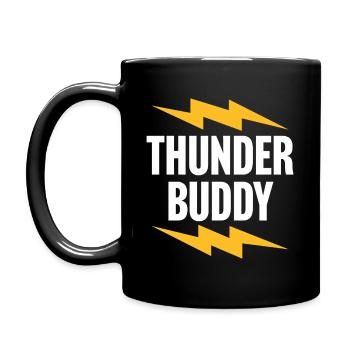 Thunder Buddy - Full Colour Mug - black - Left