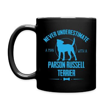 Parson Russell Terrier - Full Colour Mug - black - Left