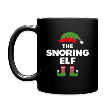 L’Elfe ronflant - Mug uni - noir - Gauche