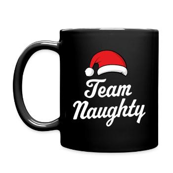 L’équipe Naughty - Mug uni - noir - Gauche