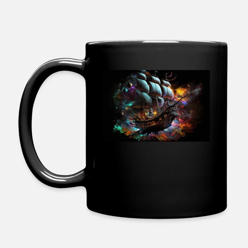 SpaceShip - Mug uni - noir