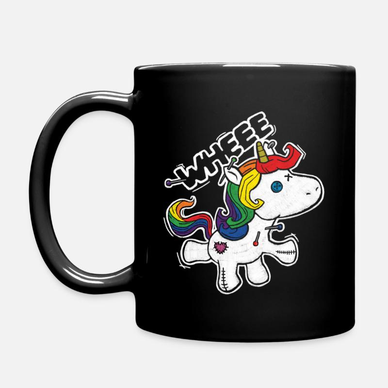 Licorne Vaudou - Mug uni - noir
