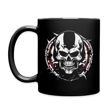 Totenkopf / Crâne - Mug uni - noir - Gauche