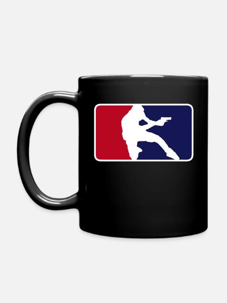 IPSC Logo - Tasse einfarbig - Schwarz
