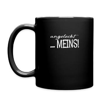 C’est le mien! Des phrases drôles T-shirt - Mug uni - noir - Gauche