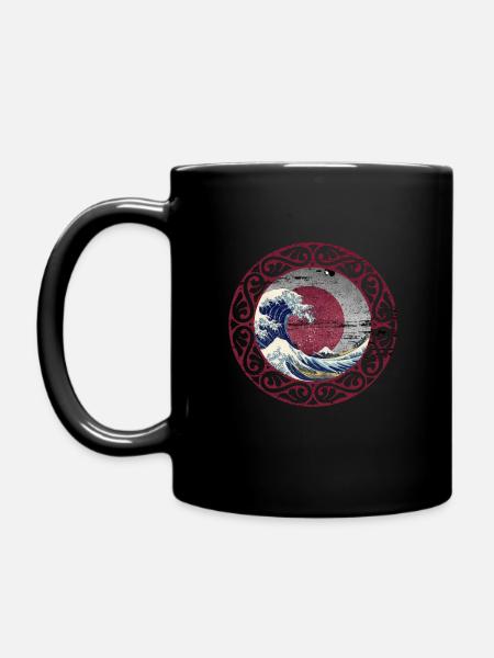 Japon Rétro Vague - Mug uni - noir