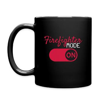 Fire brigade - Full Colour Mug - black - Left