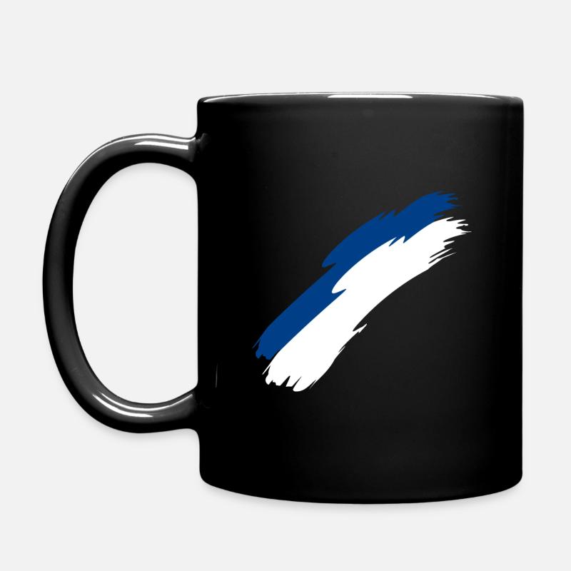Finnland - Tasse einfarbig - Schwarz