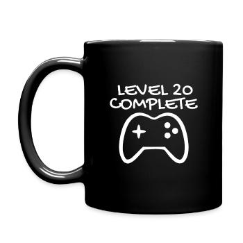 20th Birthday - Gamer 20 - 20 Years Gift - Full Colour Mug - black - Left