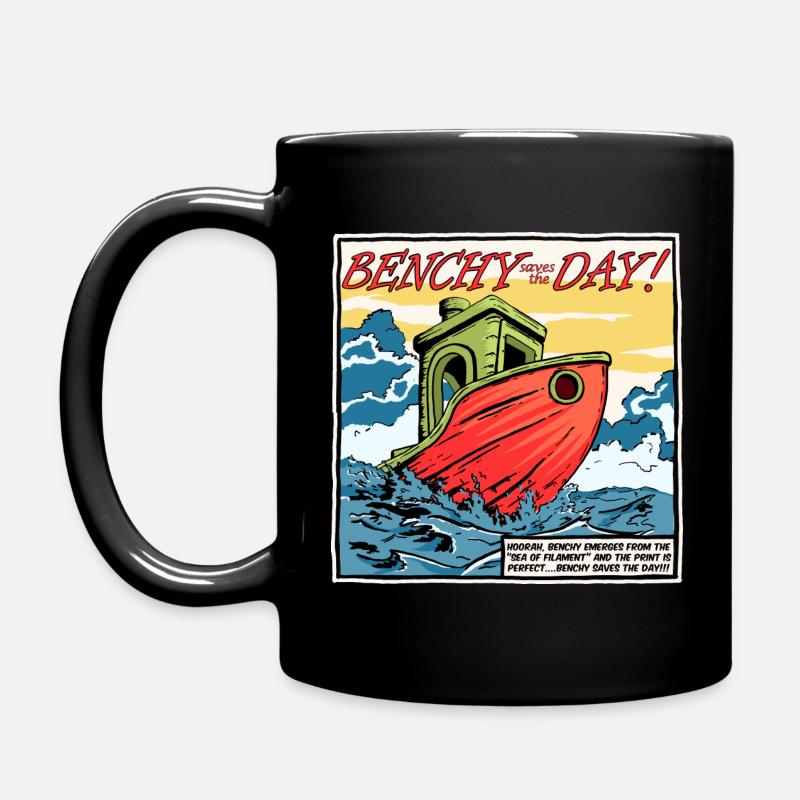Benchy sauve la mise! - Mug uni - noir