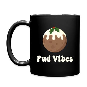 Pud Vibes - Full Colour Mug - black - Left