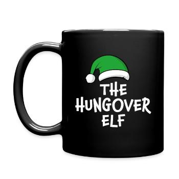 L’elfe de la gueule de bois - Mug uni - noir - Gauche