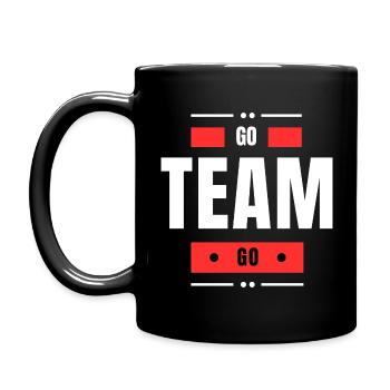 Go Team! - Mug uni - noir - Gauche
