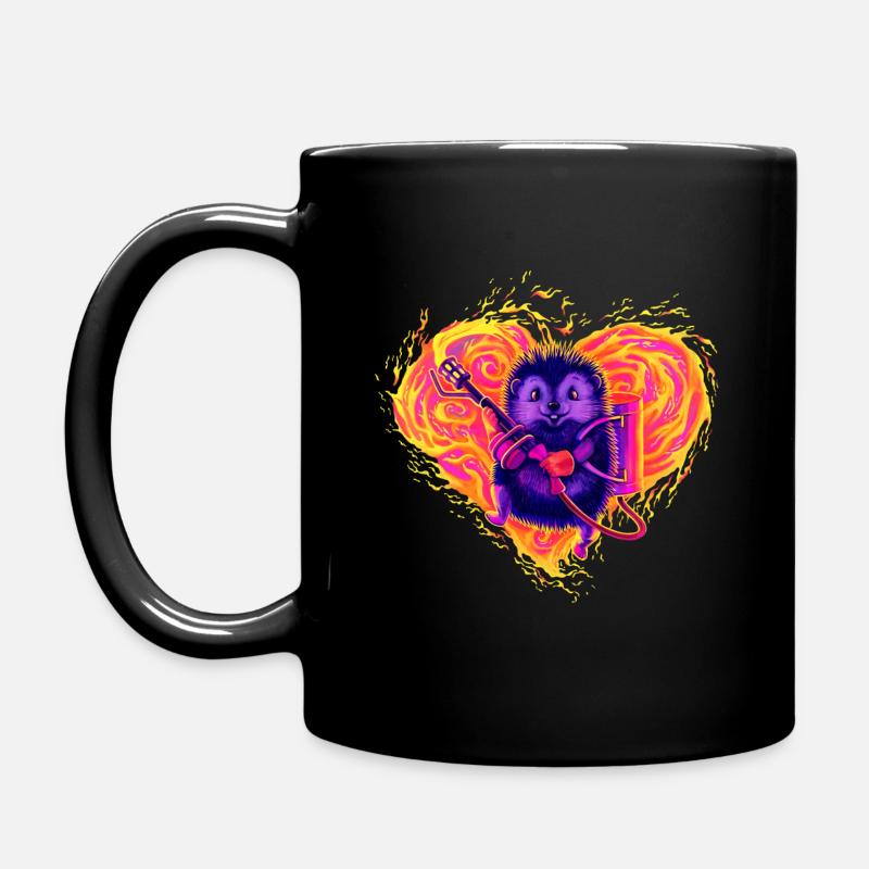 Hans get ze flamethrower - Full Colour Mug - black