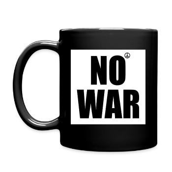 No war - Full Colour Mug - black - Left