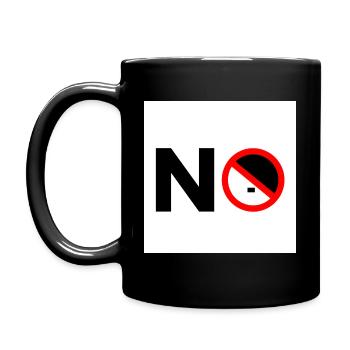 To the right - Full Colour Mug - black - Left