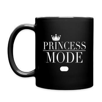 PRINCESS MODE - OFF - Tasse einfarbig - Schwarz - Links