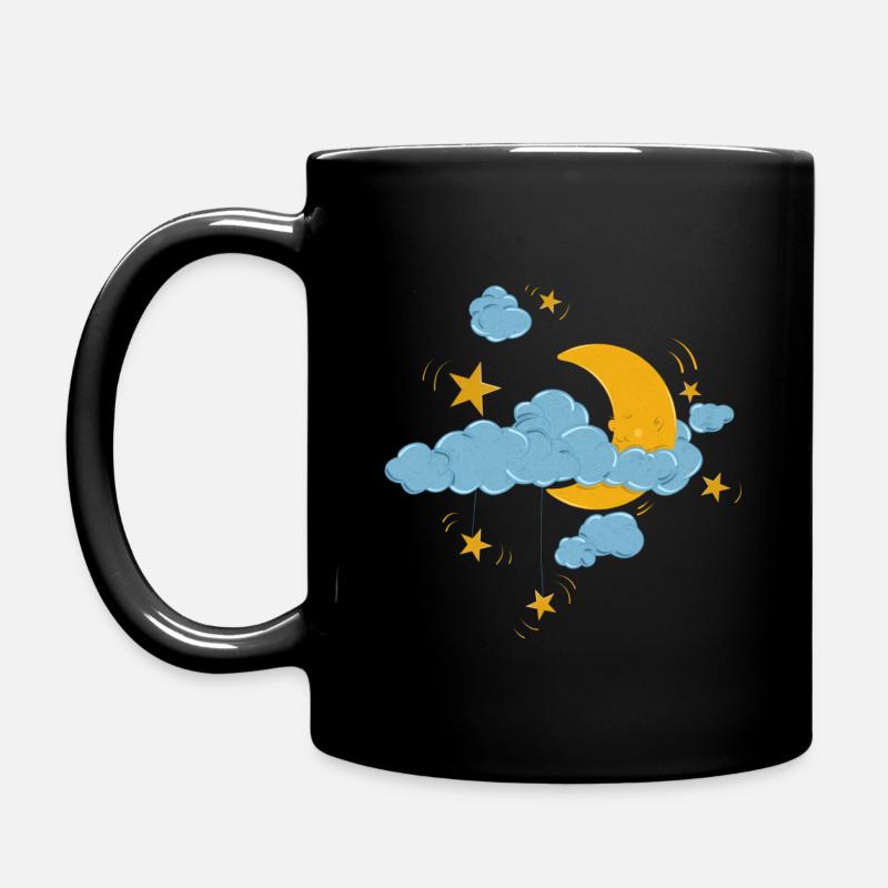 Der Sternenhimmel - Tasse einfarbig - Schwarz