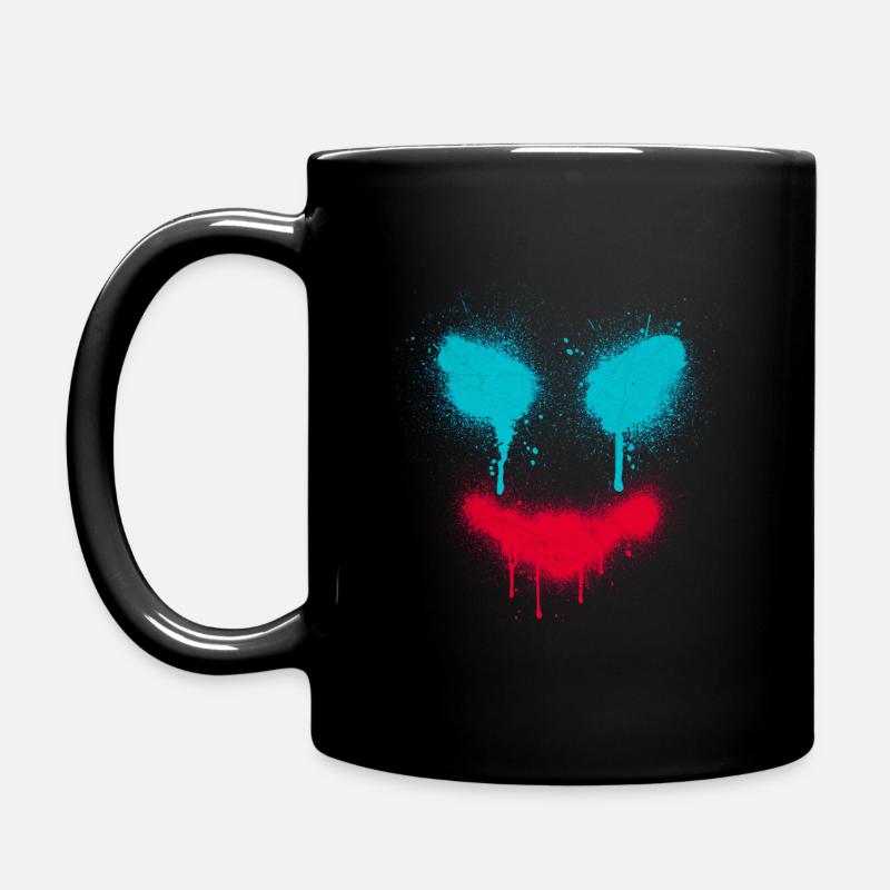Splater Horror Clown - Tasse einfarbig - Schwarz