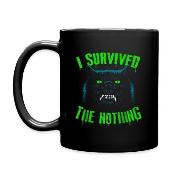 I Survived the Nothing - Full Colour Mug - black - Left