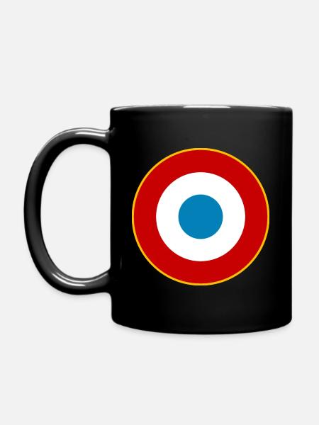 COCARDE FRANCE - AS2010 - Tasse einfarbig - Schwarz