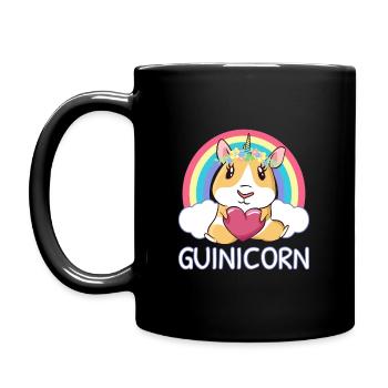 Guinicorn - Licorne Cochon d'Inde I - Mug uni - noir - Gauche