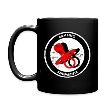 babmino antifascista - Full Colour Mug - black - Left